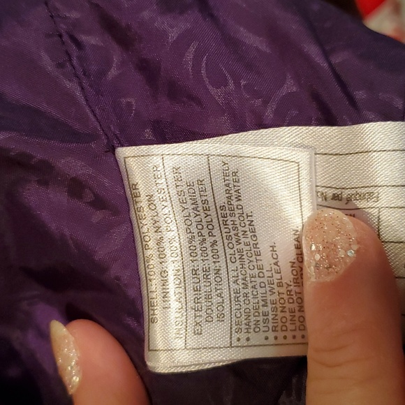 Ariat SZ Small Purple Brocade Vest - Picture 6 of 7